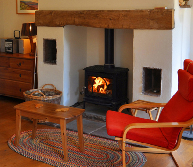Oak Cottage Fireplace