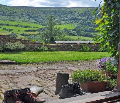 View from Oak Cottage