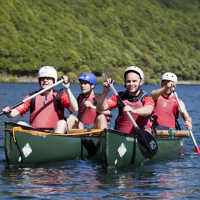 Canoeing in Abergavenny